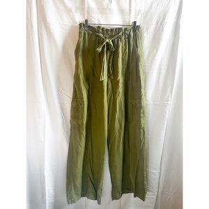 Cloth & Stone Wide Leg Cargo Pants LARGE